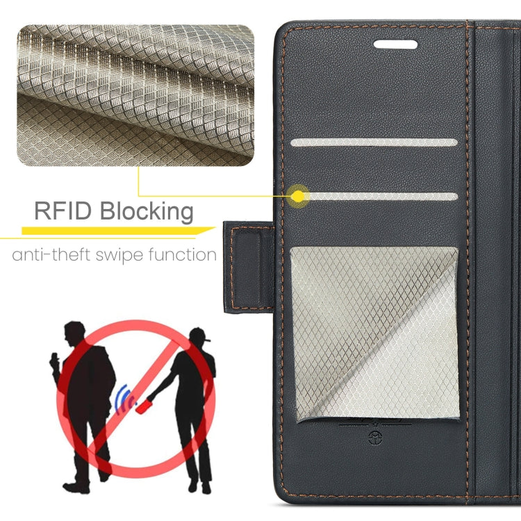 CaseMe 023 Butterfly Buckle Litchi Texture RFID Anti-theft Leather Phone Case, For Xiaomi Redmi Note 13 5G, For Xiaomi Redmi Note 13 Pro+ 5G, For Xiaomi Redmi Note 13 Pro 5G, For Xiaomi Redmi 12 4G／12 5G／Note 12R／POCO M6 Pro 5G, For Xiaomi 13T/13T Pro ...