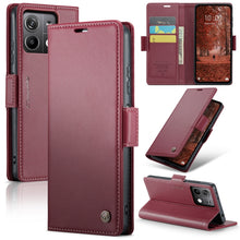 Load image into Gallery viewer, CaseMe 023 Butterfly Buckle Litchi Texture RFID Anti-theft Leather Phone Case, For Xiaomi Redmi Note 13 5G, For Xiaomi Redmi Note 13 Pro+ 5G, For Xiaomi Redmi Note 13 Pro 5G, For Xiaomi Redmi 12 4G／12 5G／Note 12R／POCO M6 Pro 5G, For Xiaomi 13T/13T Pro ...