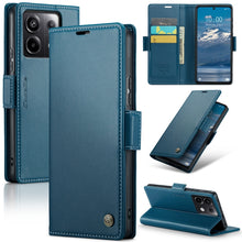 Load image into Gallery viewer, CaseMe 023 Butterfly Buckle Litchi Texture RFID Anti-theft Leather Phone Case, For Xiaomi Redmi Note 13 5G, For Xiaomi Redmi Note 13 Pro+ 5G, For Xiaomi Redmi Note 13 Pro 5G, For Xiaomi Redmi 12 4G／12 5G／Note 12R／POCO M6 Pro 5G, For Xiaomi 13T/13T Pro ...