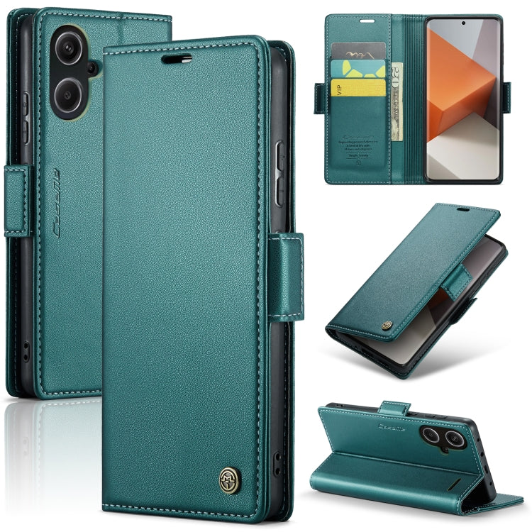 CaseMe 023 Butterfly Buckle Litchi Texture RFID Anti-theft Leather Phone Case, For Xiaomi Redmi Note 13 5G, For Xiaomi Redmi Note 13 Pro+ 5G, For Xiaomi Redmi Note 13 Pro 5G, For Xiaomi Redmi 12 4G／12 5G／Note 12R／POCO M6 Pro 5G, For Xiaomi 13T/13T Pro ...