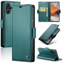 Load image into Gallery viewer, CaseMe 023 Butterfly Buckle Litchi Texture RFID Anti-theft Leather Phone Case, For Xiaomi Redmi Note 13 5G, For Xiaomi Redmi Note 13 Pro+ 5G, For Xiaomi Redmi Note 13 Pro 5G, For Xiaomi Redmi 12 4G／12 5G／Note 12R／POCO M6 Pro 5G, For Xiaomi 13T/13T Pro ...