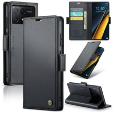 Load image into Gallery viewer, CaseMe 023 Butterfly Buckle Litchi Texture RFID Anti-theft Leather Phone Case, For Xiaomi Redmi Note 13 Pro 4G, For Xiaomi Redmi Note 13 4G, For Xiaomi Redmi 13C 4G / 13C 5G, For Xiaomi Poco C65 4G, For Xiaomi Poco X6 Pro 5G/Redmi K70E 5G              ...