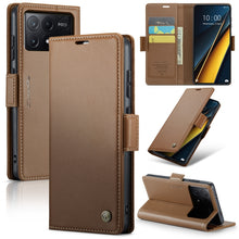 Load image into Gallery viewer, CaseMe 023 Butterfly Buckle Litchi Texture RFID Anti-theft Leather Phone Case, For Xiaomi Redmi Note 13 Pro 4G, For Xiaomi Redmi Note 13 4G, For Xiaomi Redmi 13C 4G / 13C 5G, For Xiaomi Poco C65 4G, For Xiaomi Poco X6 Pro 5G/Redmi K70E 5G              ...