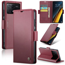 Load image into Gallery viewer, CaseMe 023 Butterfly Buckle Litchi Texture RFID Anti-theft Leather Phone Case, For Xiaomi Redmi Note 13 Pro 4G, For Xiaomi Redmi Note 13 4G, For Xiaomi Redmi 13C 4G / 13C 5G, For Xiaomi Poco C65 4G, For Xiaomi Poco X6 Pro 5G/Redmi K70E 5G              ...