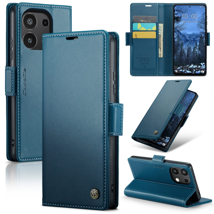CaseMe 023 Butterfly Buckle Litchi Texture RFID Anti-theft Leather Phone Case, For Xiaomi Redmi Note 13 Pro 4G, For Xiaomi Redmi Note 13 4G, For Xiaomi Redmi 13C 4G / 13C 5G, For Xiaomi Poco C65 4G, For Xiaomi Poco X6 Pro 5G/Redmi K70E 5G              ...
