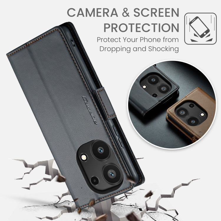 CaseMe 023 Butterfly Buckle Litchi Texture RFID Anti-theft Leather Phone Case, For Xiaomi Redmi Note 13 Pro 4G, For Xiaomi Redmi Note 13 4G, For Xiaomi Redmi 13C 4G / 13C 5G, For Xiaomi Poco C65 4G, For Xiaomi Poco X6 Pro 5G/Redmi K70E 5G              ...