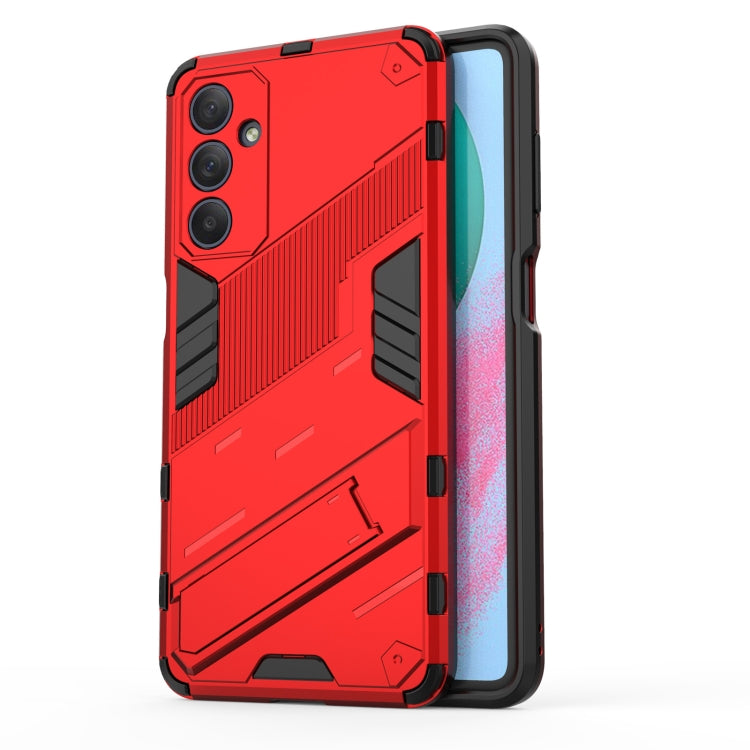 Punk Armor 2 in 1 PC + TPU Phone Case with Holder, For Samsung Galaxy M54 5G, For Samsung Galaxy M34 India