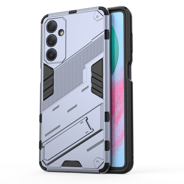 Punk Armor 2 in 1 PC + TPU Phone Case with Holder, For Samsung Galaxy M54 5G, For Samsung Galaxy M34 India