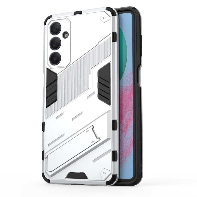 Punk Armor 2 in 1 PC + TPU Phone Case with Holder, For Samsung Galaxy M54 5G, For Samsung Galaxy M34 India