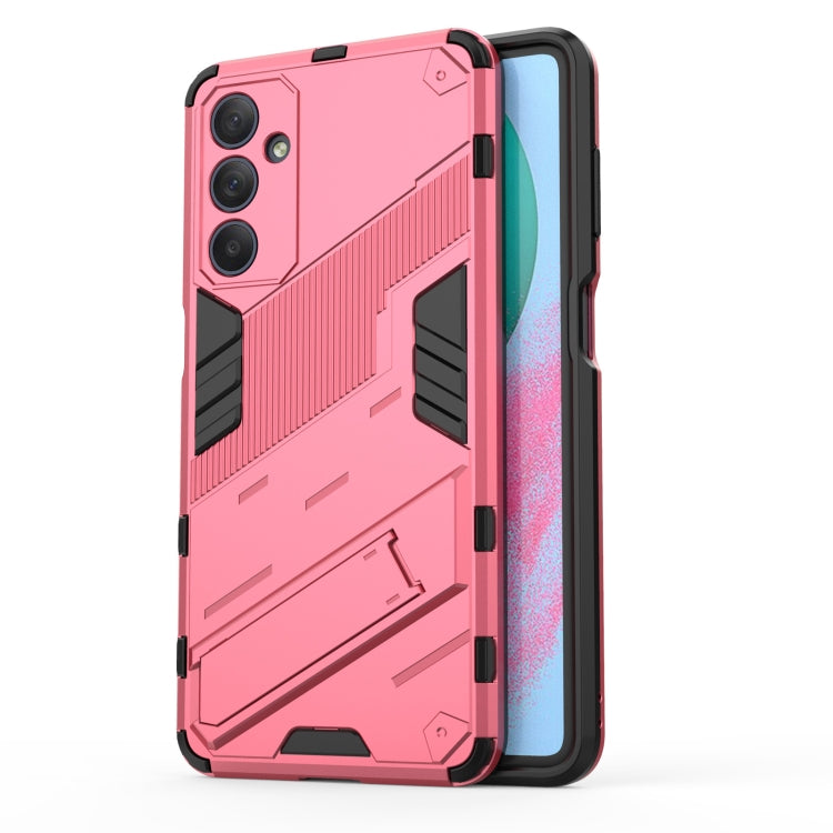 Punk Armor 2 in 1 PC + TPU Phone Case with Holder, For Samsung Galaxy M54 5G, For Samsung Galaxy M34 India