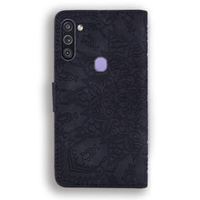 Load image into Gallery viewer, Embossed Sunflower Pattern Horizontal Flip PU Leather Case with Holder &amp; Card Slots &amp; Wallet &amp; Lanyard