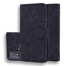 Load image into Gallery viewer, Embossed Sunflower Pattern Horizontal Flip PU Leather Case with Holder &amp; Card Slots &amp; Wallet &amp; Lanyard