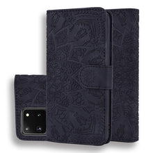 Load image into Gallery viewer, Embossed Sunflower Pattern Horizontal Flip PU Leather Case with Holder &amp; Card Slots &amp; Wallet &amp; Lanyard