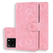 Load image into Gallery viewer, Embossed Sunflower Pattern Horizontal Flip PU Leather Case with Holder &amp; Card Slots &amp; Wallet &amp; Lanyard