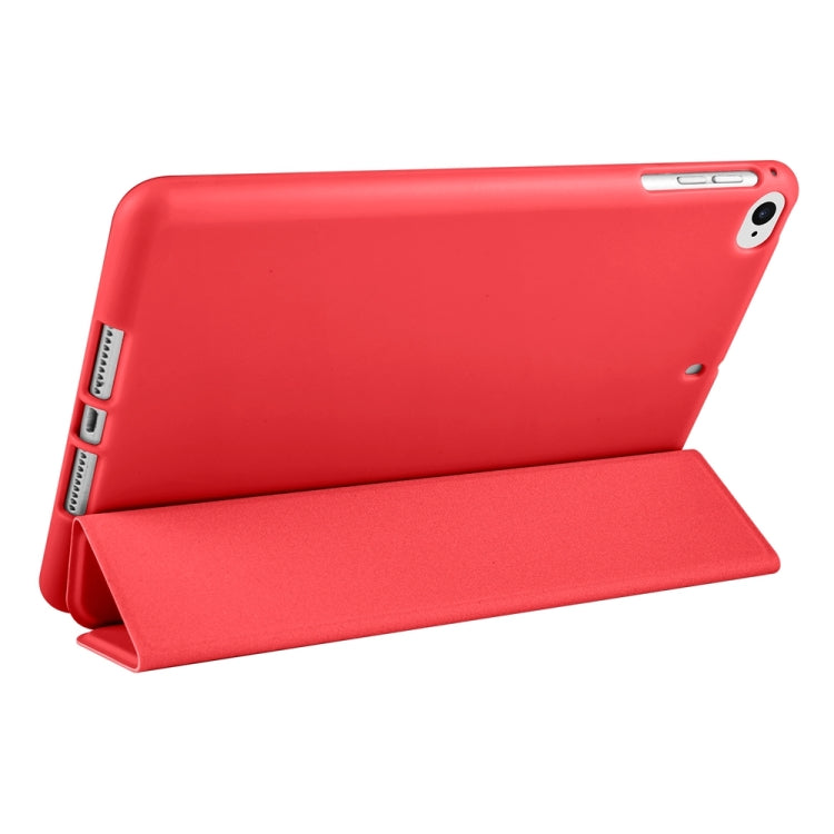 3-folding TPU Horizontal Flip Leather Tablet Case with Holder