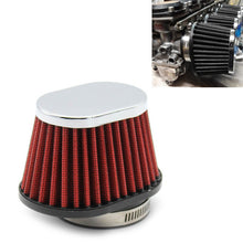 Load image into Gallery viewer, XH-UN073 Mushroom Head Style Car Modified Air Filter Motorcycle Exhaust Filter, 51mm, 55mm, 60mm