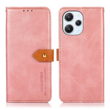 Load image into Gallery viewer, KHAZNEH Dual-color Cowhide Texture Flip Leather Phone Case, For Xiaomi Redmi 12 4G, For Xiaomi Redmi Note 12S 4G