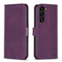 Load image into Gallery viewer, Plaid Embossed Leather Phone Case, For Samsung Galaxy A25 5G, For Samsung Galaxy S23 5G, For Samsung Galaxy A55, For Samsung Galaxy A35, For Samsung Galaxy S24 Ultra 5G, For Samsung Galaxy A15, For Samsung Galaxy S24+ 5G, For Samsung Galaxy S23 FE 5G  ...