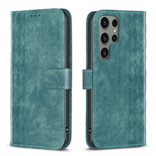 Load image into Gallery viewer, Plaid Embossed Leather Phone Case, For Samsung Galaxy S23 Ultra 5G, For Samsung Galaxy S22 5G, For Samsung Galaxy S22+ 5G, For Samsung Galaxy S22 Ultra 5G, For Samsung Galaxy S21 5G, For Samsung Galaxy S21+ 5G, For Samsung Galaxy S21 Ultra 5G          ...