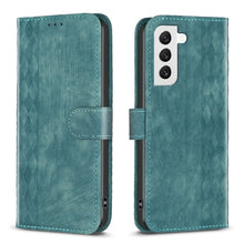 Load image into Gallery viewer, Plaid Embossed Leather Phone Case, For Samsung Galaxy S23 Ultra 5G, For Samsung Galaxy S22 5G, For Samsung Galaxy S22+ 5G, For Samsung Galaxy S22 Ultra 5G, For Samsung Galaxy S21 5G, For Samsung Galaxy S21+ 5G, For Samsung Galaxy S21 Ultra 5G          ...
