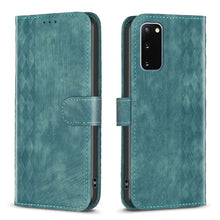 Load image into Gallery viewer, Plaid Embossed Leather Phone Case, For Samsung Galaxy S23 Ultra 5G, For Samsung Galaxy S22 5G, For Samsung Galaxy S22+ 5G, For Samsung Galaxy S22 Ultra 5G, For Samsung Galaxy S21 5G, For Samsung Galaxy S21+ 5G, For Samsung Galaxy S21 Ultra 5G          ...