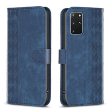 Load image into Gallery viewer, Plaid Embossed Leather Phone Case, For Samsung Galaxy S20+, For Samsung Galaxy S20 FE, For Samsung Galaxy S20 Ultra, For Samsung Galaxy A03s / A02s, For Samsung Galaxy A12, For Samsung Galaxy A13 4G/5G, For Samsung Galaxy A14 4G/5G                     ...