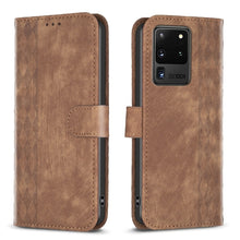 Load image into Gallery viewer, Plaid Embossed Leather Phone Case, For Samsung Galaxy S20+, For Samsung Galaxy S20 FE, For Samsung Galaxy S20 Ultra, For Samsung Galaxy A03s / A02s, For Samsung Galaxy A12, For Samsung Galaxy A13 4G/5G, For Samsung Galaxy A14 4G/5G                     ...