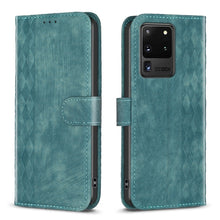 Load image into Gallery viewer, Plaid Embossed Leather Phone Case, For Samsung Galaxy S20+, For Samsung Galaxy S20 FE, For Samsung Galaxy S20 Ultra, For Samsung Galaxy A03s / A02s, For Samsung Galaxy A12, For Samsung Galaxy A13 4G/5G, For Samsung Galaxy A14 4G/5G                     ...