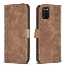 Load image into Gallery viewer, Plaid Embossed Leather Phone Case, For Samsung Galaxy S20+, For Samsung Galaxy S20 FE, For Samsung Galaxy S20 Ultra, For Samsung Galaxy A03s / A02s, For Samsung Galaxy A12, For Samsung Galaxy A13 4G/5G, For Samsung Galaxy A14 4G/5G                     ...