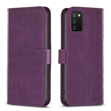 Load image into Gallery viewer, Plaid Embossed Leather Phone Case, For Samsung Galaxy S20+, For Samsung Galaxy S20 FE, For Samsung Galaxy S20 Ultra, For Samsung Galaxy A03s / A02s, For Samsung Galaxy A12, For Samsung Galaxy A13 4G/5G, For Samsung Galaxy A14 4G/5G                     ...