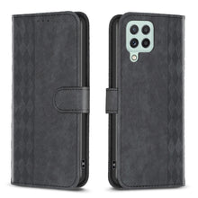 Load image into Gallery viewer, Plaid Embossed Leather Phone Case, For Samsung Galaxy S20+, For Samsung Galaxy S20 FE, For Samsung Galaxy S20 Ultra, For Samsung Galaxy A03s / A02s, For Samsung Galaxy A12, For Samsung Galaxy A13 4G/5G, For Samsung Galaxy A14 4G/5G                     ...