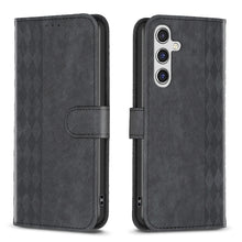 Load image into Gallery viewer, Plaid Embossed Leather Phone Case, For Samsung Galaxy S20+, For Samsung Galaxy S20 FE, For Samsung Galaxy S20 Ultra, For Samsung Galaxy A03s / A02s, For Samsung Galaxy A12, For Samsung Galaxy A13 4G/5G, For Samsung Galaxy A14 4G/5G                     ...