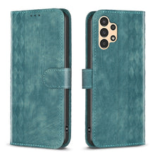 Load image into Gallery viewer, Plaid Embossed Leather Phone Case, For Samsung Galaxy S20+, For Samsung Galaxy S20 FE, For Samsung Galaxy S20 Ultra, For Samsung Galaxy A03s / A02s, For Samsung Galaxy A12, For Samsung Galaxy A13 4G/5G, For Samsung Galaxy A14 4G/5G                     ...