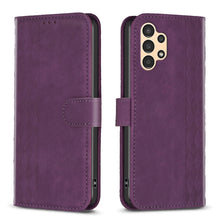Load image into Gallery viewer, Plaid Embossed Leather Phone Case, For Samsung Galaxy S20+, For Samsung Galaxy S20 FE, For Samsung Galaxy S20 Ultra, For Samsung Galaxy A03s / A02s, For Samsung Galaxy A12, For Samsung Galaxy A13 4G/5G, For Samsung Galaxy A14 4G/5G                     ...