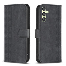 Load image into Gallery viewer, Plaid Embossed Leather Phone Case, For Samsung Galaxy A24 4G, For Samsung Galaxy A31, For Samsung Galaxy A32 4G, For Samsung Galaxy A32 5G, For Samsung Galaxy A33, For Samsung Galaxy A34, For Samsung Galaxy A41, For Samsung Galaxy A42 5G               ...
