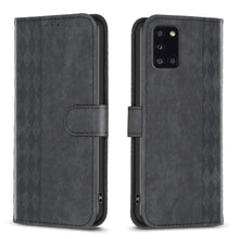 Load image into Gallery viewer, Plaid Embossed Leather Phone Case, For Samsung Galaxy A24 4G, For Samsung Galaxy A31, For Samsung Galaxy A32 4G, For Samsung Galaxy A32 5G, For Samsung Galaxy A33, For Samsung Galaxy A34, For Samsung Galaxy A41, For Samsung Galaxy A42 5G               ...