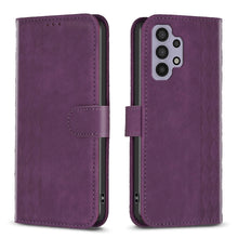 Load image into Gallery viewer, Plaid Embossed Leather Phone Case, For Samsung Galaxy A24 4G, For Samsung Galaxy A31, For Samsung Galaxy A32 4G, For Samsung Galaxy A32 5G, For Samsung Galaxy A33, For Samsung Galaxy A34, For Samsung Galaxy A41, For Samsung Galaxy A42 5G               ...