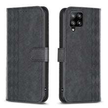 Load image into Gallery viewer, Plaid Embossed Leather Phone Case, For Samsung Galaxy A24 4G, For Samsung Galaxy A31, For Samsung Galaxy A32 4G, For Samsung Galaxy A32 5G, For Samsung Galaxy A33, For Samsung Galaxy A34, For Samsung Galaxy A41, For Samsung Galaxy A42 5G               ...