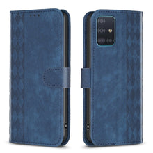Load image into Gallery viewer, Plaid Embossed Leather Phone Case, For Samsung Galaxy A24 4G, For Samsung Galaxy A31, For Samsung Galaxy A32 4G, For Samsung Galaxy A32 5G, For Samsung Galaxy A33, For Samsung Galaxy A34, For Samsung Galaxy A41, For Samsung Galaxy A42 5G               ...