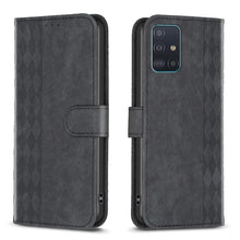 Load image into Gallery viewer, Plaid Embossed Leather Phone Case, For Samsung Galaxy A24 4G, For Samsung Galaxy A31, For Samsung Galaxy A32 4G, For Samsung Galaxy A32 5G, For Samsung Galaxy A33, For Samsung Galaxy A34, For Samsung Galaxy A41, For Samsung Galaxy A42 5G               ...