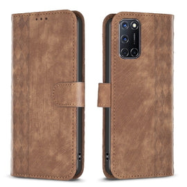 Plaid Embossed Leather Phone Case, For Samsung Galaxy A52 4G/5G, For Samsung Galaxy A53, For Samsung Galaxy A54, For Samsung Galaxy A71 4G, For Samsung Galaxy A72 4G/5G, For Samsung Galaxy A73