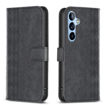 Load image into Gallery viewer, Plaid Embossed Leather Phone Case, For Samsung Galaxy A52 4G/5G, For Samsung Galaxy A53, For Samsung Galaxy A54, For Samsung Galaxy A71 4G, For Samsung Galaxy A72 4G/5G, For Samsung Galaxy A73