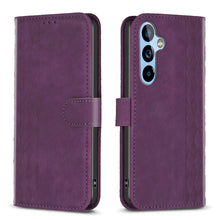 Load image into Gallery viewer, Plaid Embossed Leather Phone Case, For Samsung Galaxy A52 4G/5G, For Samsung Galaxy A53, For Samsung Galaxy A54, For Samsung Galaxy A71 4G, For Samsung Galaxy A72 4G/5G, For Samsung Galaxy A73