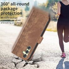 Load image into Gallery viewer, Plaid Embossed Leather Phone Case, For Samsung Galaxy A25 5G, For Samsung Galaxy S23 5G, For Samsung Galaxy A55, For Samsung Galaxy A35, For Samsung Galaxy S24 Ultra 5G, For Samsung Galaxy A15, For Samsung Galaxy S24+ 5G, For Samsung Galaxy S23 FE 5G  ...