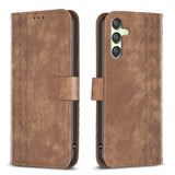 Plaid Embossed Leather Phone Case, For Samsung Galaxy A25 5G, For Samsung Galaxy S23 5G, For Samsung Galaxy A55, For Samsung Galaxy A35, For Samsung Galaxy S24 Ultra 5G, For Samsung Galaxy A15, For Samsung Galaxy S24+ 5G, For Samsung Galaxy S23 FE 5G  ...