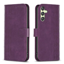 Load image into Gallery viewer, Plaid Embossed Leather Phone Case, For Samsung Galaxy A25 5G, For Samsung Galaxy S23 5G, For Samsung Galaxy A55, For Samsung Galaxy A35, For Samsung Galaxy S24 Ultra 5G, For Samsung Galaxy A15, For Samsung Galaxy S24+ 5G, For Samsung Galaxy S23 FE 5G  ...