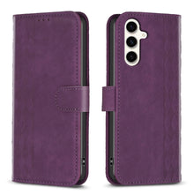 Load image into Gallery viewer, Plaid Embossed Leather Phone Case, For Samsung Galaxy A25 5G, For Samsung Galaxy S23 5G, For Samsung Galaxy A55, For Samsung Galaxy A35, For Samsung Galaxy S24 Ultra 5G, For Samsung Galaxy A15, For Samsung Galaxy S24+ 5G, For Samsung Galaxy S23 FE 5G  ...