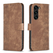 Load image into Gallery viewer, Plaid Embossed Leather Phone Case, For Samsung Galaxy A25 5G, For Samsung Galaxy S23 5G, For Samsung Galaxy A55, For Samsung Galaxy A35, For Samsung Galaxy S24 Ultra 5G, For Samsung Galaxy A15, For Samsung Galaxy S24+ 5G, For Samsung Galaxy S23 FE 5G  ...