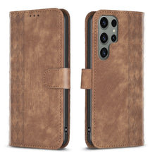 Load image into Gallery viewer, Plaid Embossed Leather Phone Case, For Samsung Galaxy A25 5G, For Samsung Galaxy S23 5G, For Samsung Galaxy A55, For Samsung Galaxy A35, For Samsung Galaxy S24 Ultra 5G, For Samsung Galaxy A15, For Samsung Galaxy S24+ 5G, For Samsung Galaxy S23 FE 5G  ...