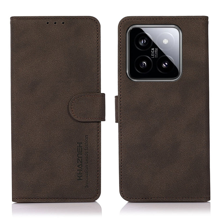 KHAZNEH Matte Texture Leather Phone Case, For Xiaomi Poco F6 / Redmi Turbo 3, For Xiaomi Poco F6 Pro, For Xiaomi Redmi K70 5G / K70 Pro 5G, For Xiaomi Redmi A3, For Xiaomi Redmi Note 13 4G, For Xiaomi Redmi K70E / POCO X6 Pro                           ...